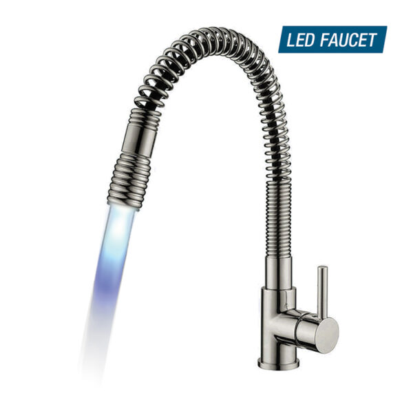 Kitchen Faucet – Single Handle LED Faucet